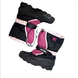 Sorel Flurry TP Girls Snow Boots Size 4.5